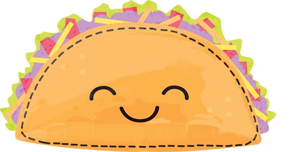 Taco Balloon 33&quot; - Stesha Party