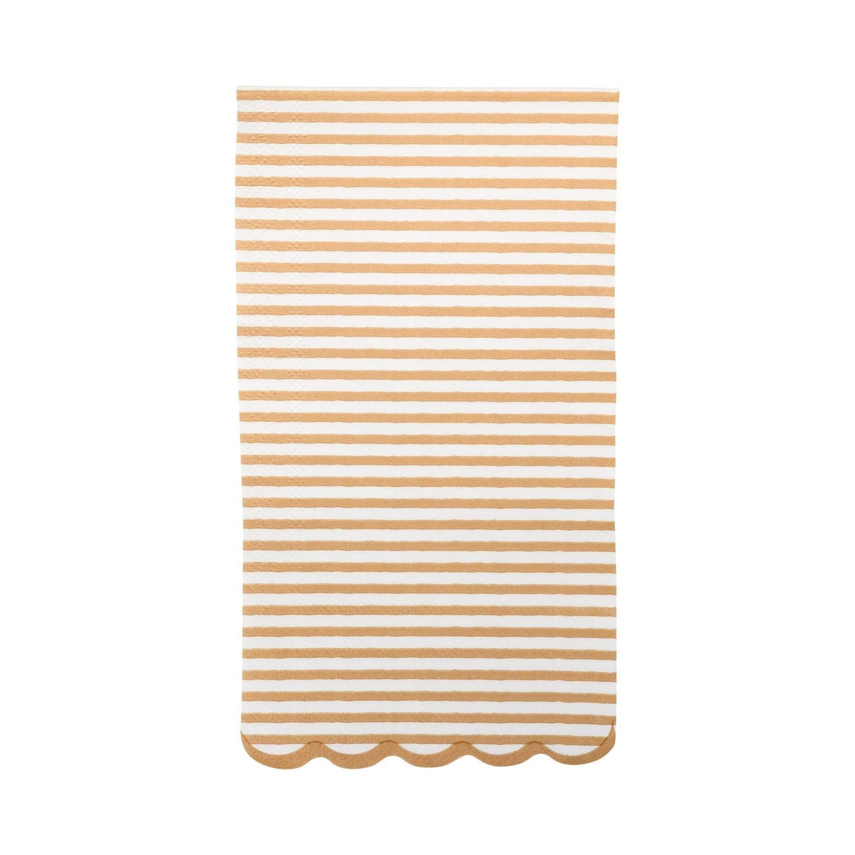 Tan Stripe Napkins 18ct - Stesha Party