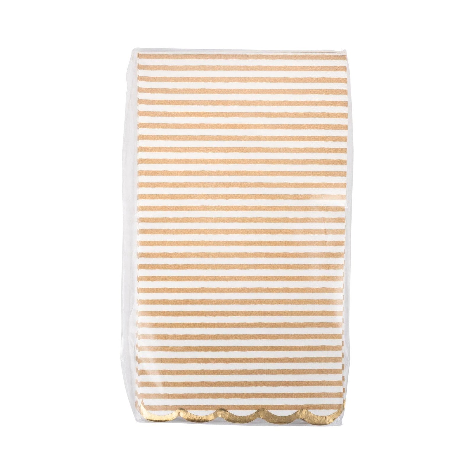 Tan Stripe Napkins 18ct - Stesha Party