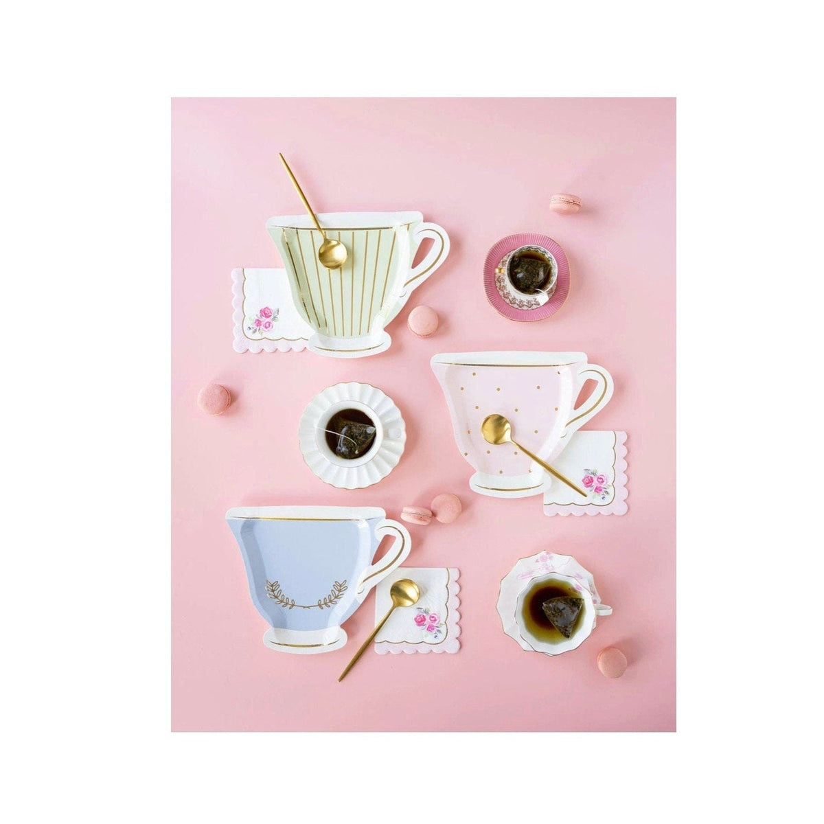 Tea Cup Party Plates - Stesha Party