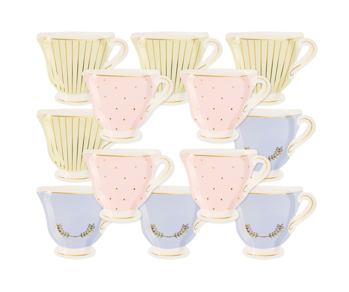 Tea Cup Party Plates - Stesha Party