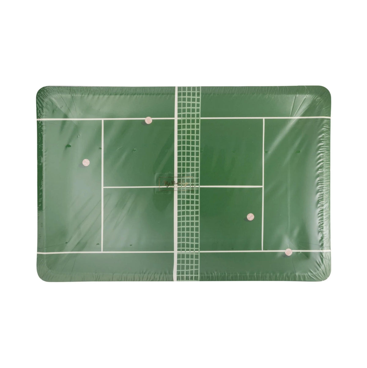 Tennis Court Party Plates - Stesha Party