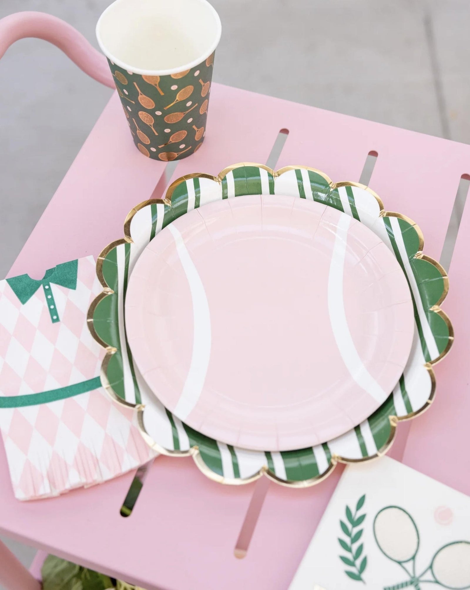 Tennis Party Cups - Stesha Party