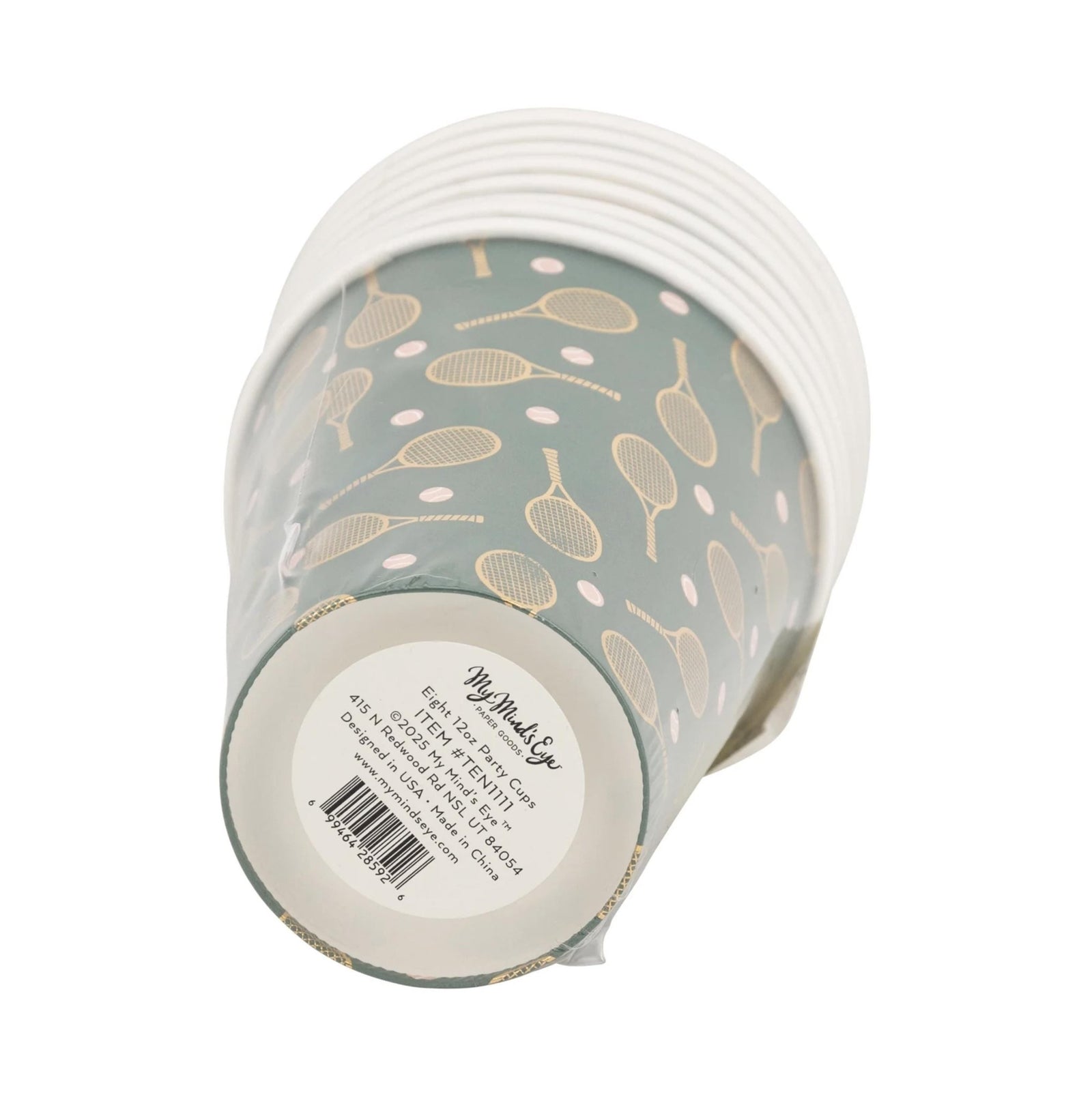 Tennis Party Cups - Stesha Party