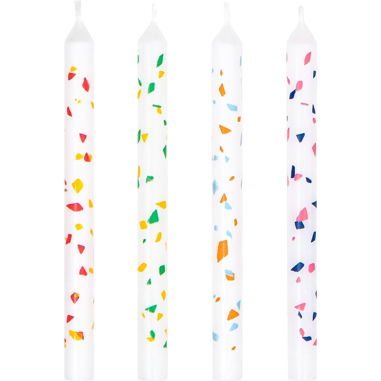 Terrazzo Birthday Candles 20ct - Stesha Party