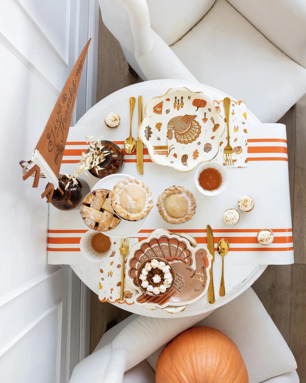 Thanksgiving Plates - Stesha Party