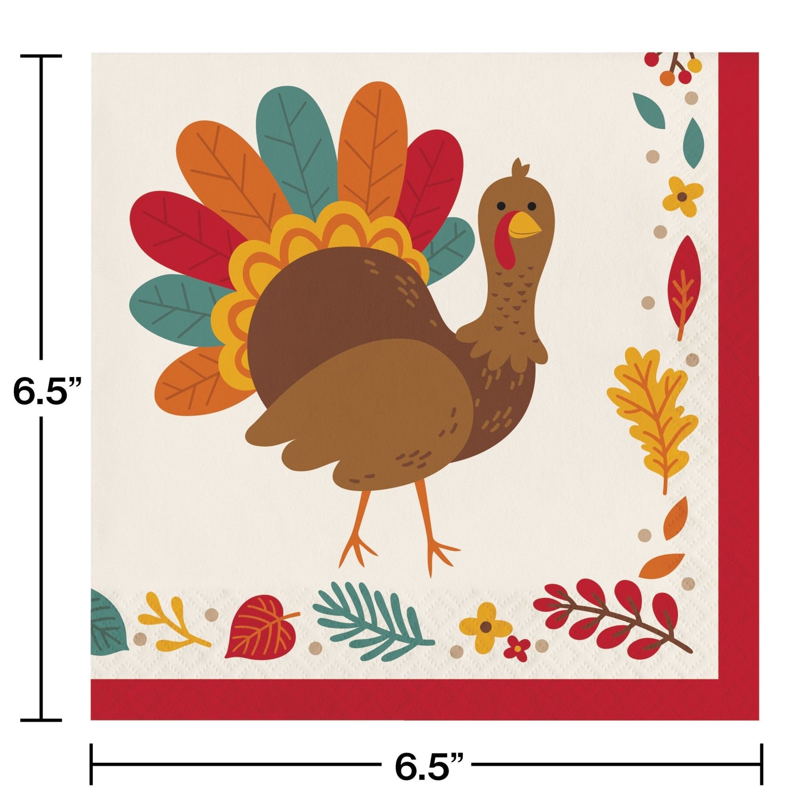 Thanksgiving Turkeys Plate & Napkin Sets - Stesha Party