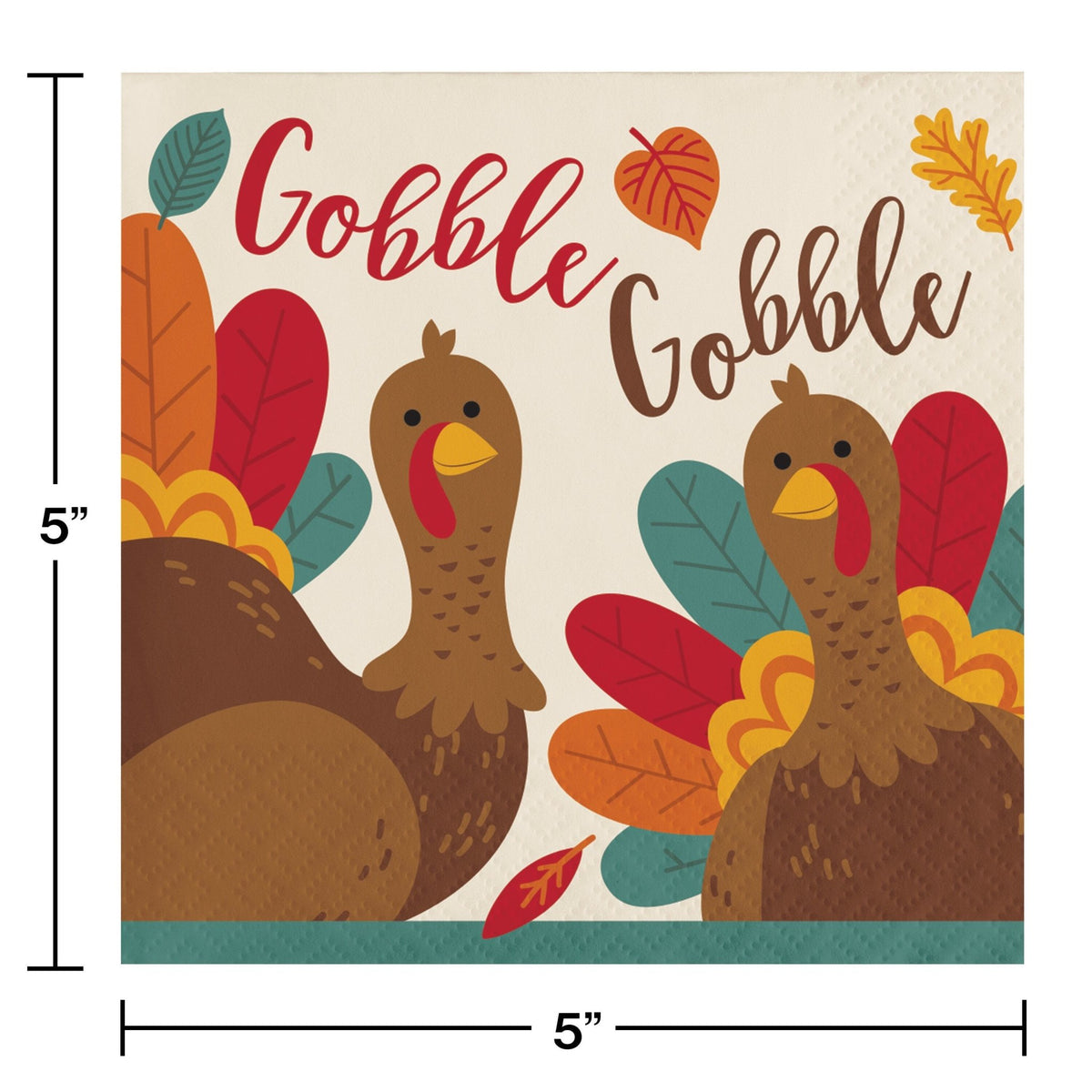 Thanksgiving Turkeys Plate & Napkin Sets - Stesha Party