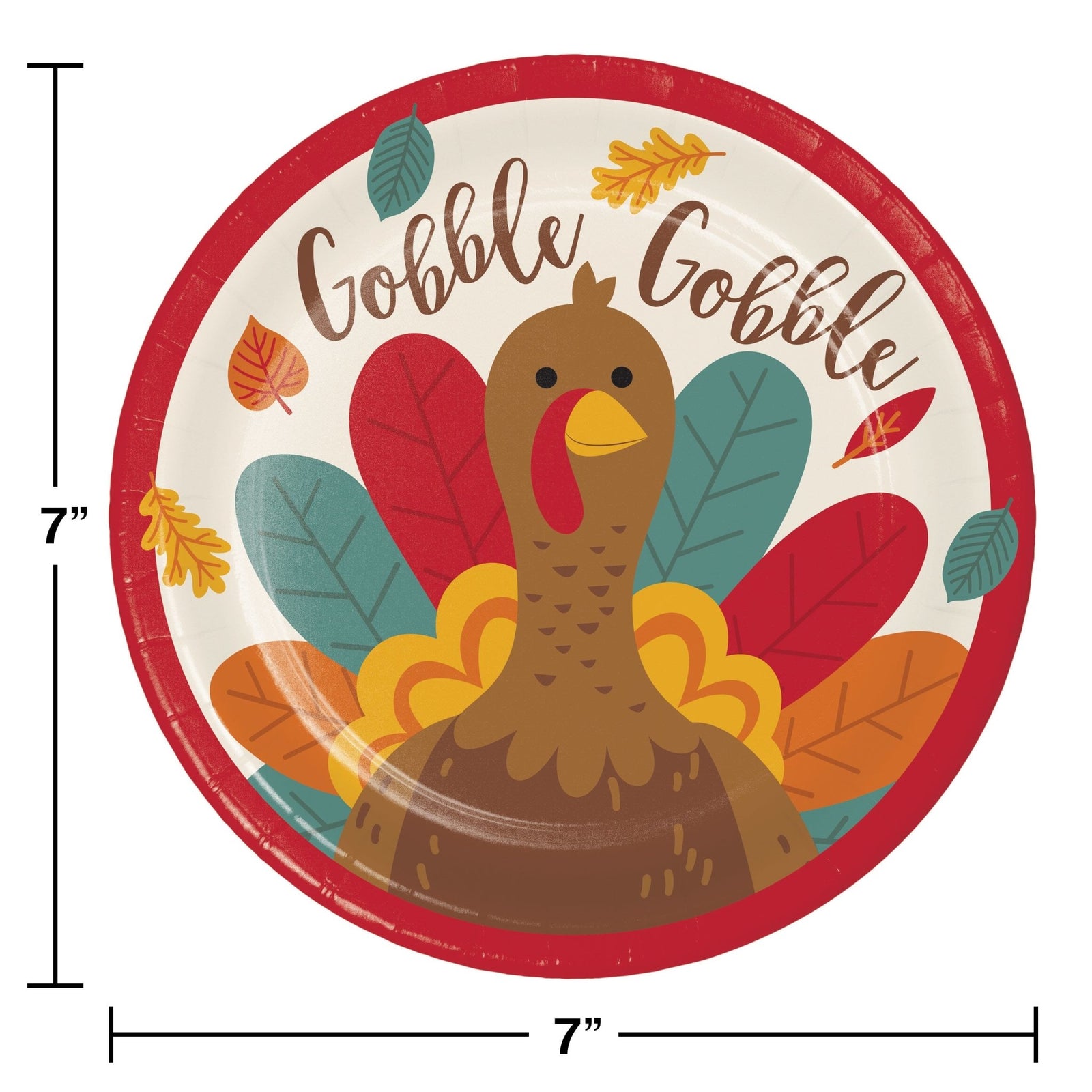 Thanksgiving Turkeys Plate & Napkin Sets - Stesha Party