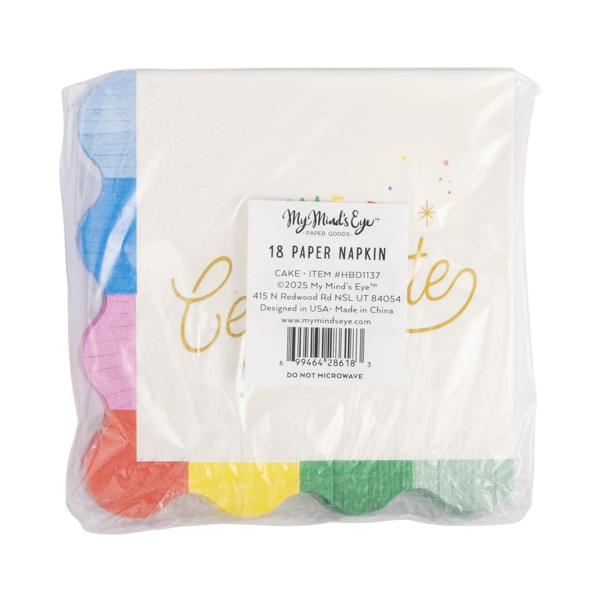 Time to Celebrate Napkins 18ct - Stesha Party