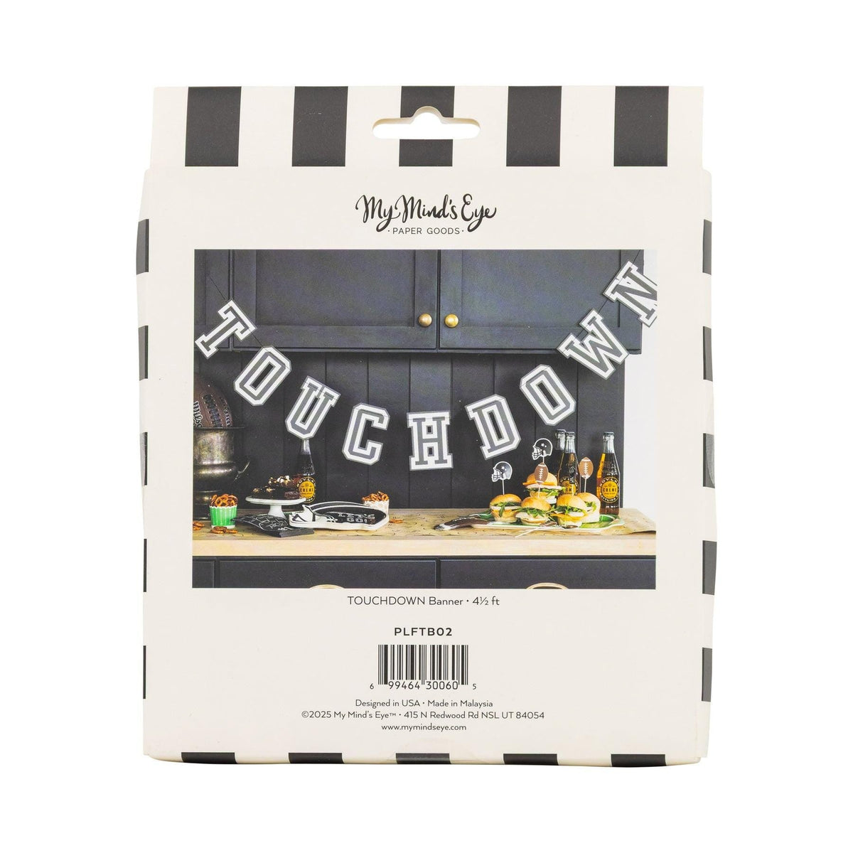 Touchdown Banner - Stesha Party