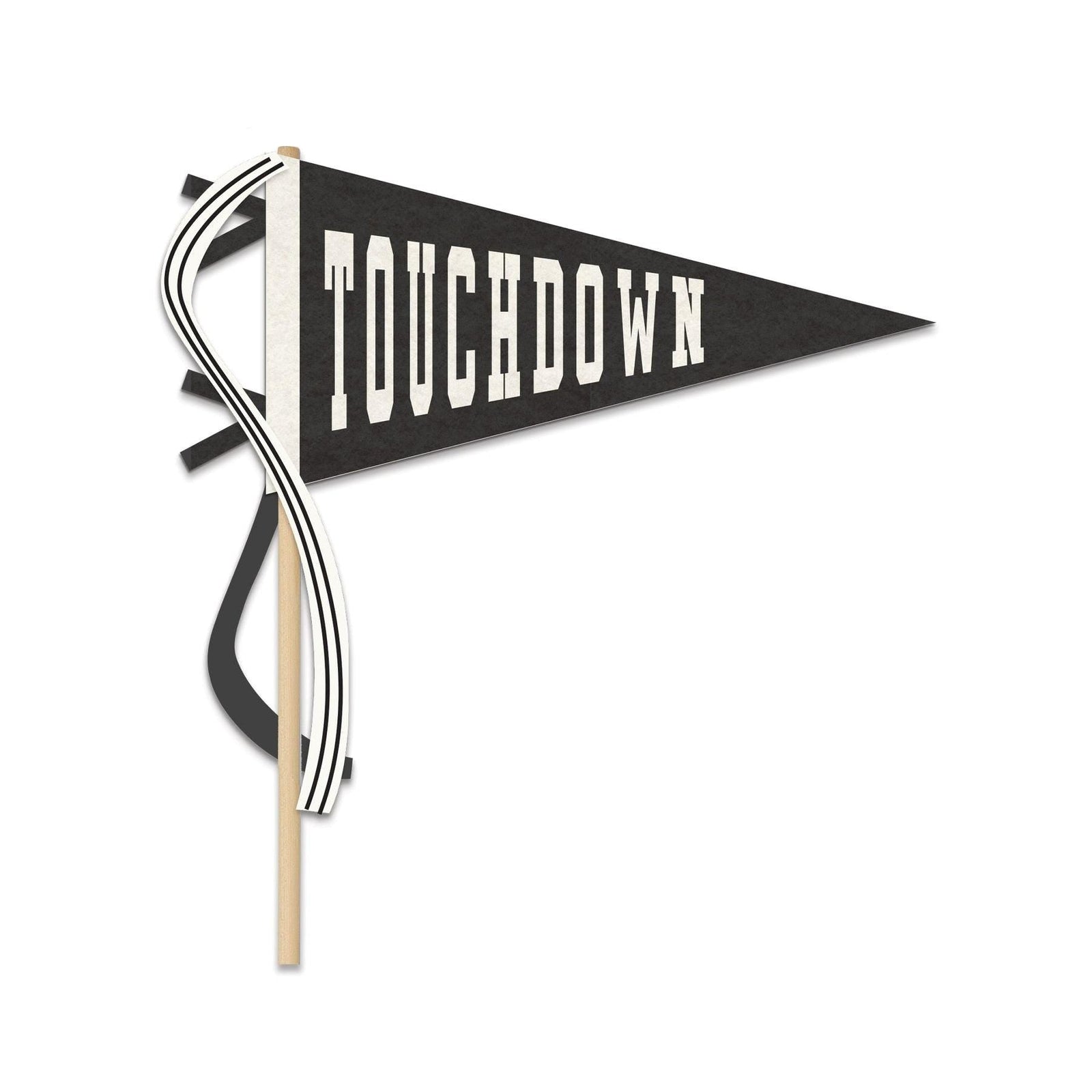 Touchdown Felt Pennant Flag - Stesha Party