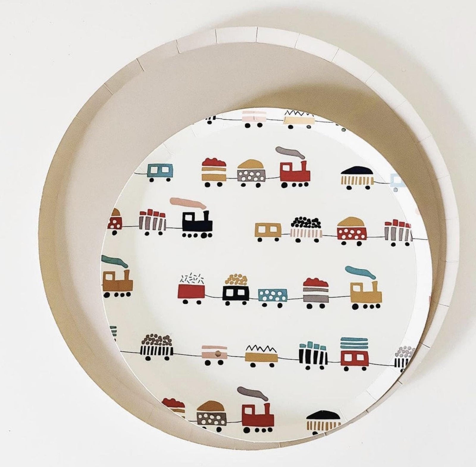 Train Cake Plates - Stesha Party