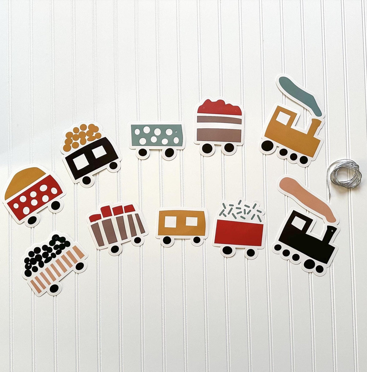 Train Party Banner - Stesha Party