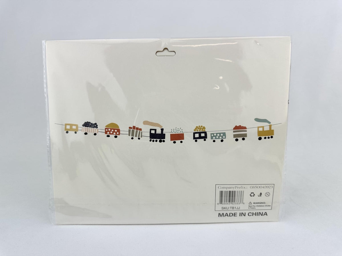 Train Party Banner - Stesha Party