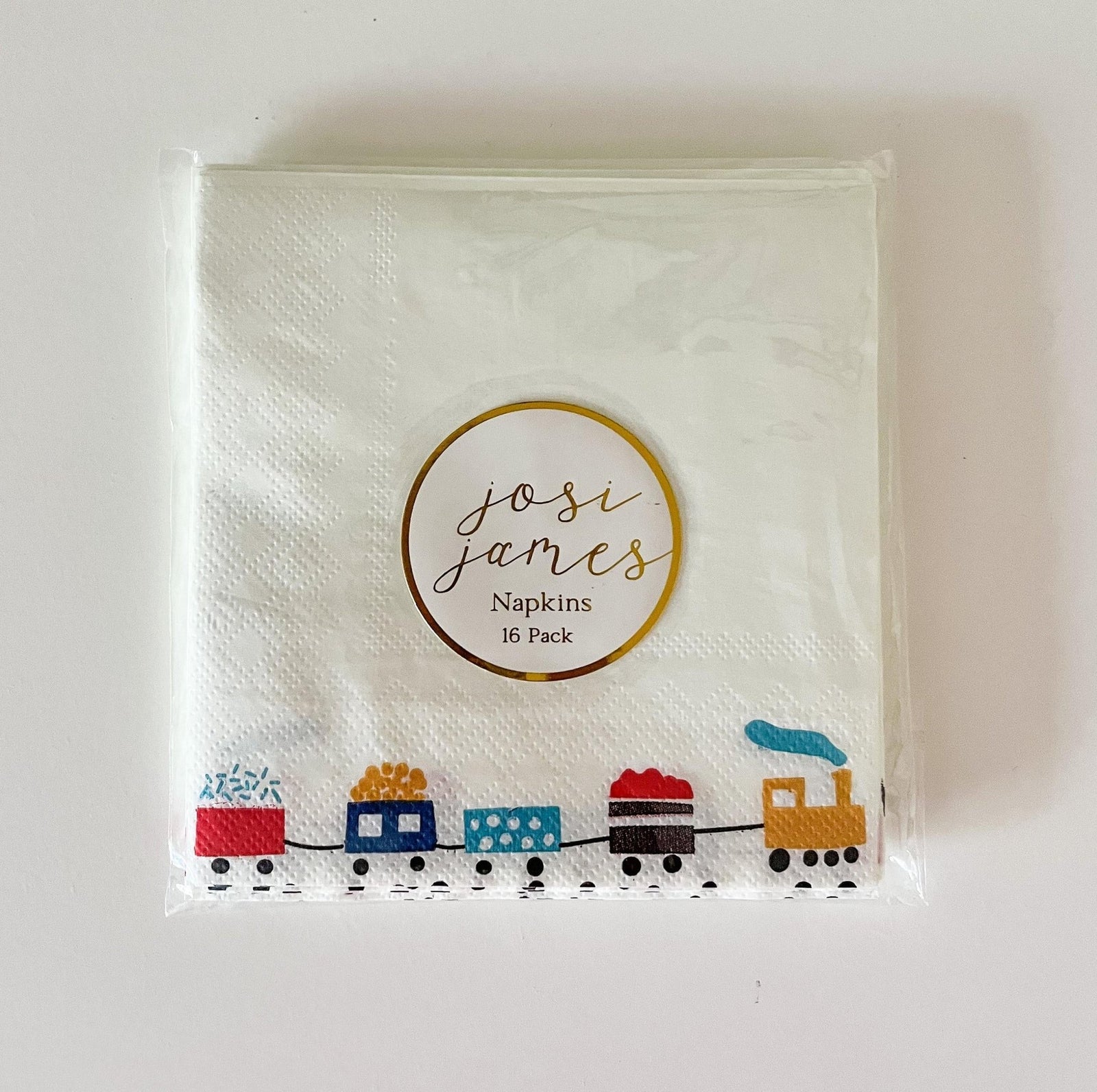 Train Party Napkins - Stesha Party
