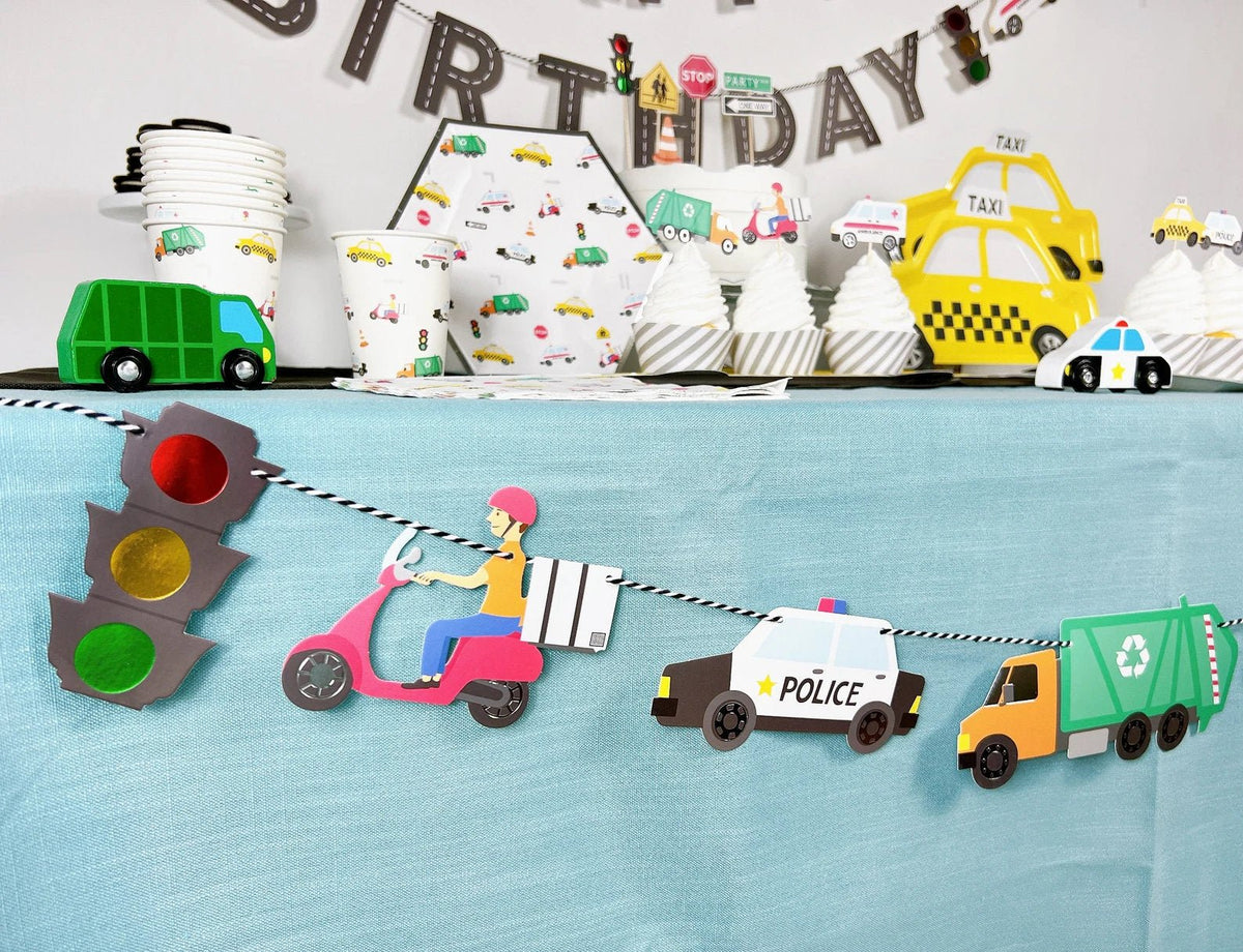 Transportation Party Banner - Stesha Party