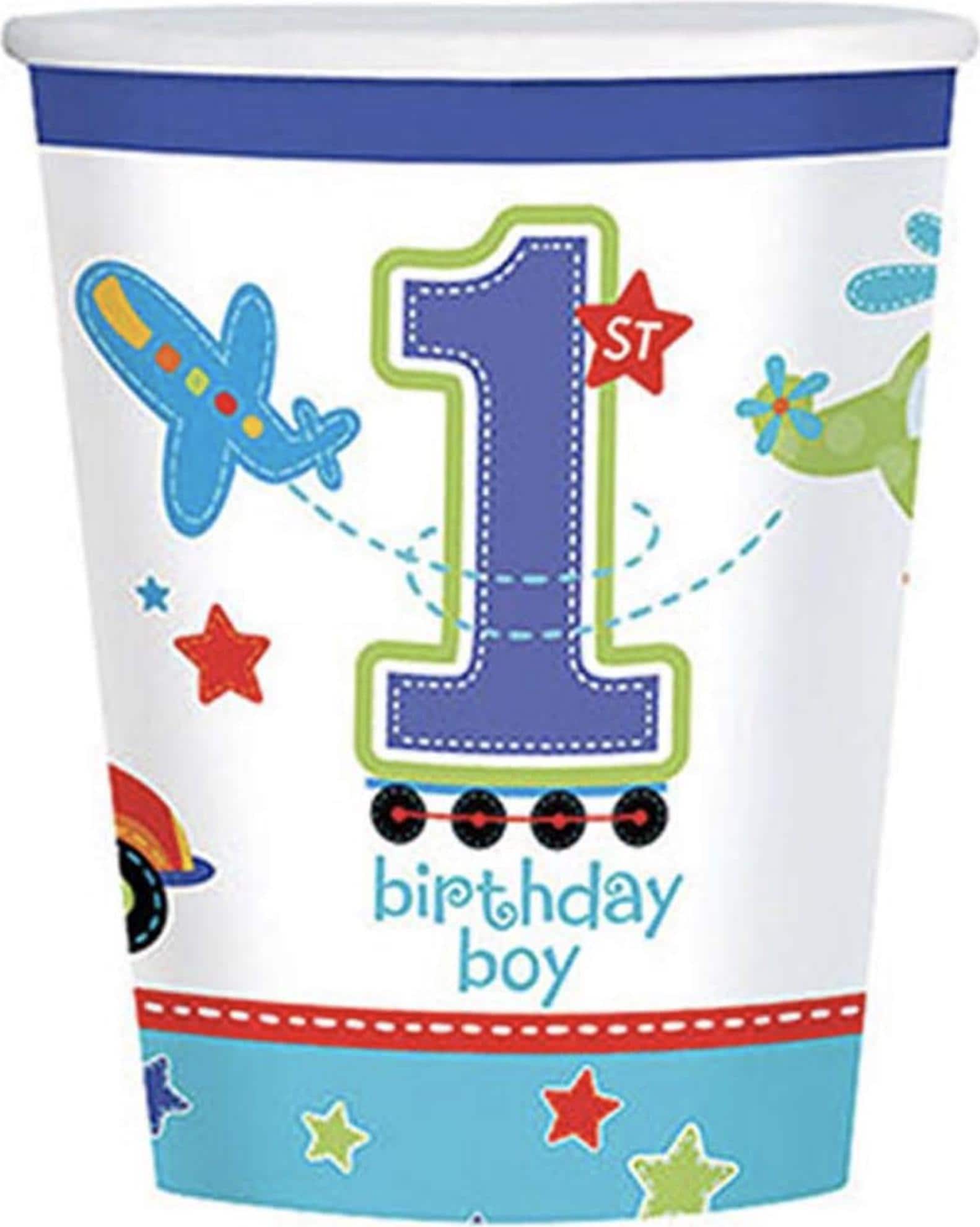 Transportation Party Cups 18ct - Stesha Party