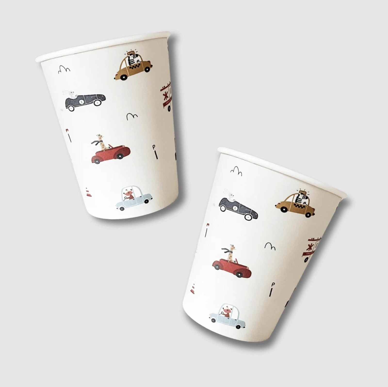 Transportation Party Cups - Stesha Party