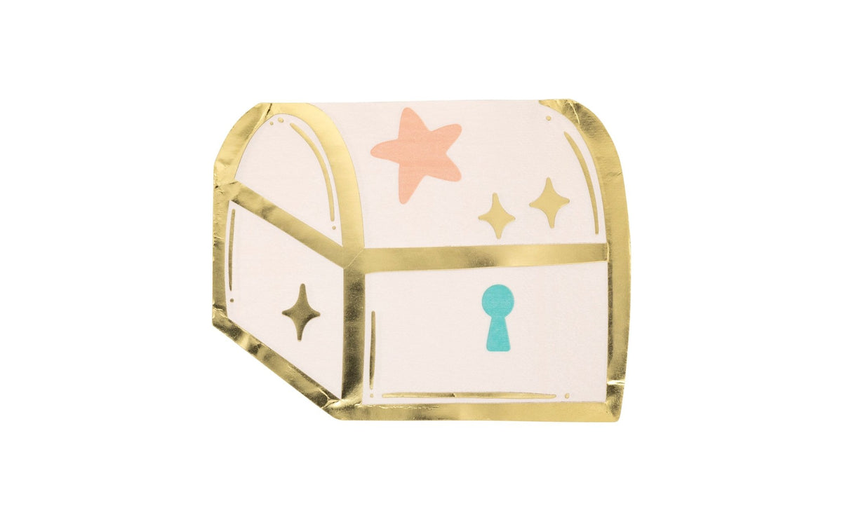 Treasure Chest Party Napkins - Stesha Party