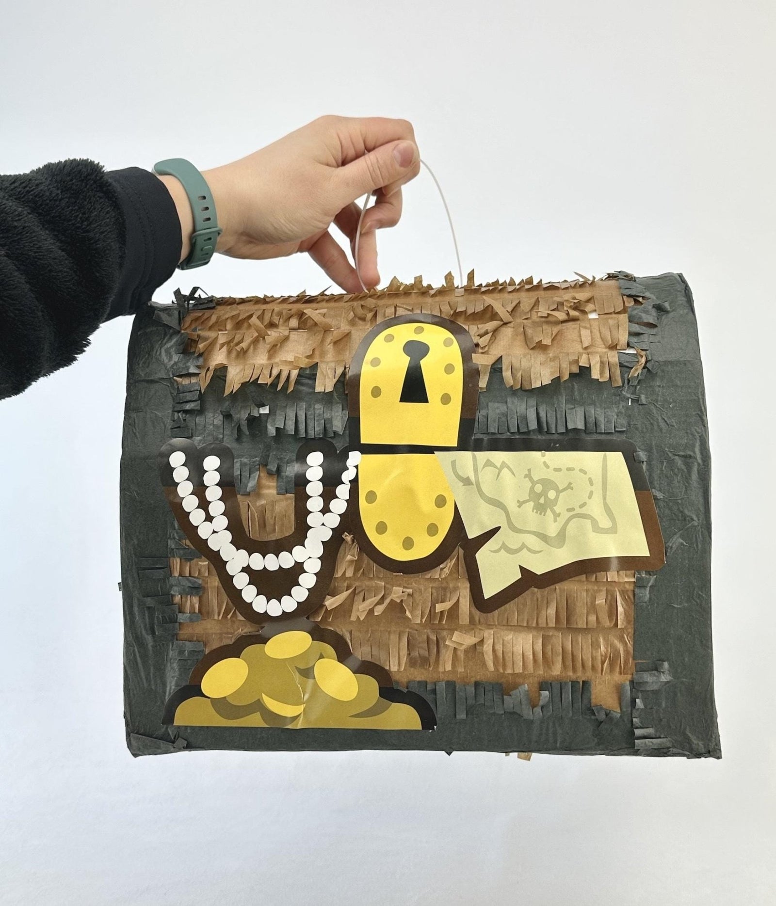 Treasure Chest Pirate Party Piñata - Stesha Party