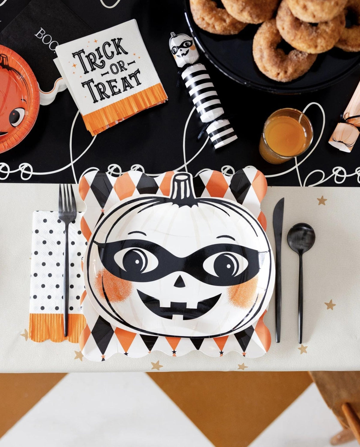 Trick or Treat Halloween Napkins - Stesha Party