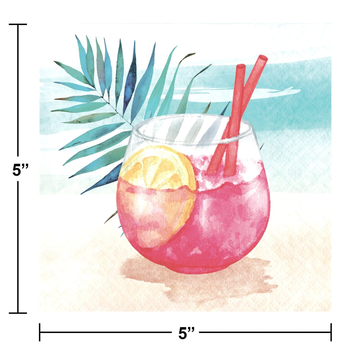 Tropical Beach Napkins - Stesha Party
