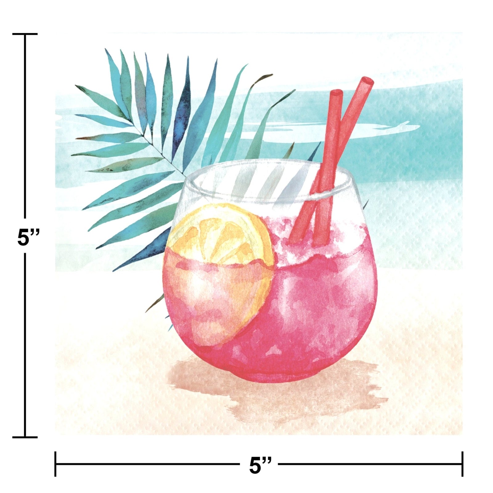 Tropical Beach Napkins - Stesha Party