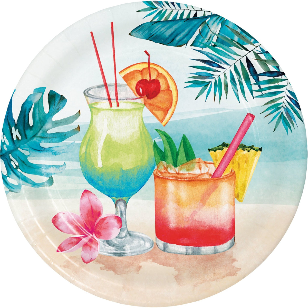 Tropical Dinner Plates - Stesha Party