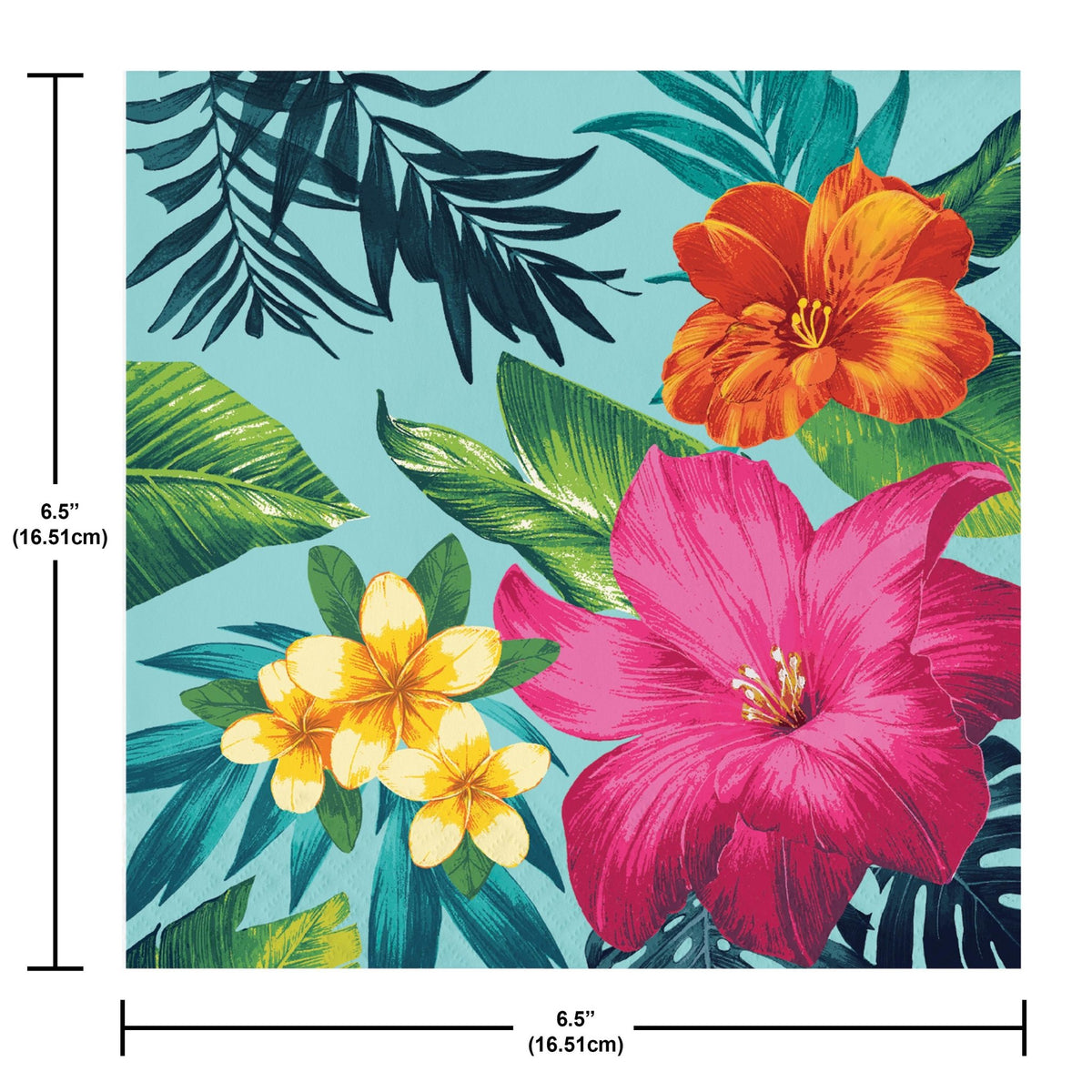 Tropical Luau Party Luncheon Napkins - Stesha Party