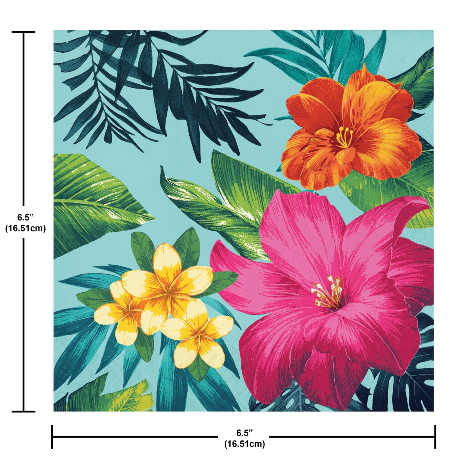 Tropical Luau Party Luncheon Napkins - Stesha Party