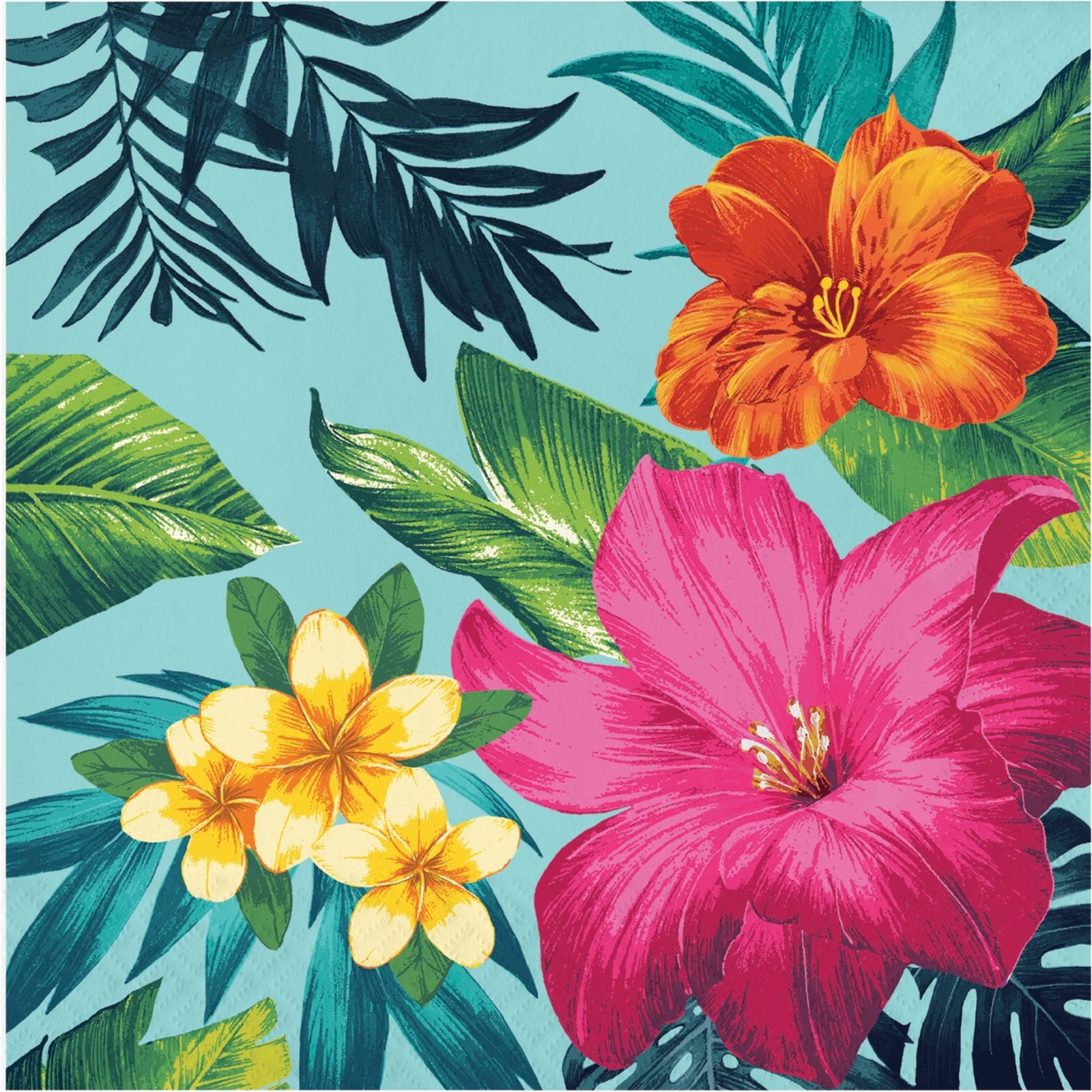 Tropical Luau Party Luncheon Napkins - Stesha Party
