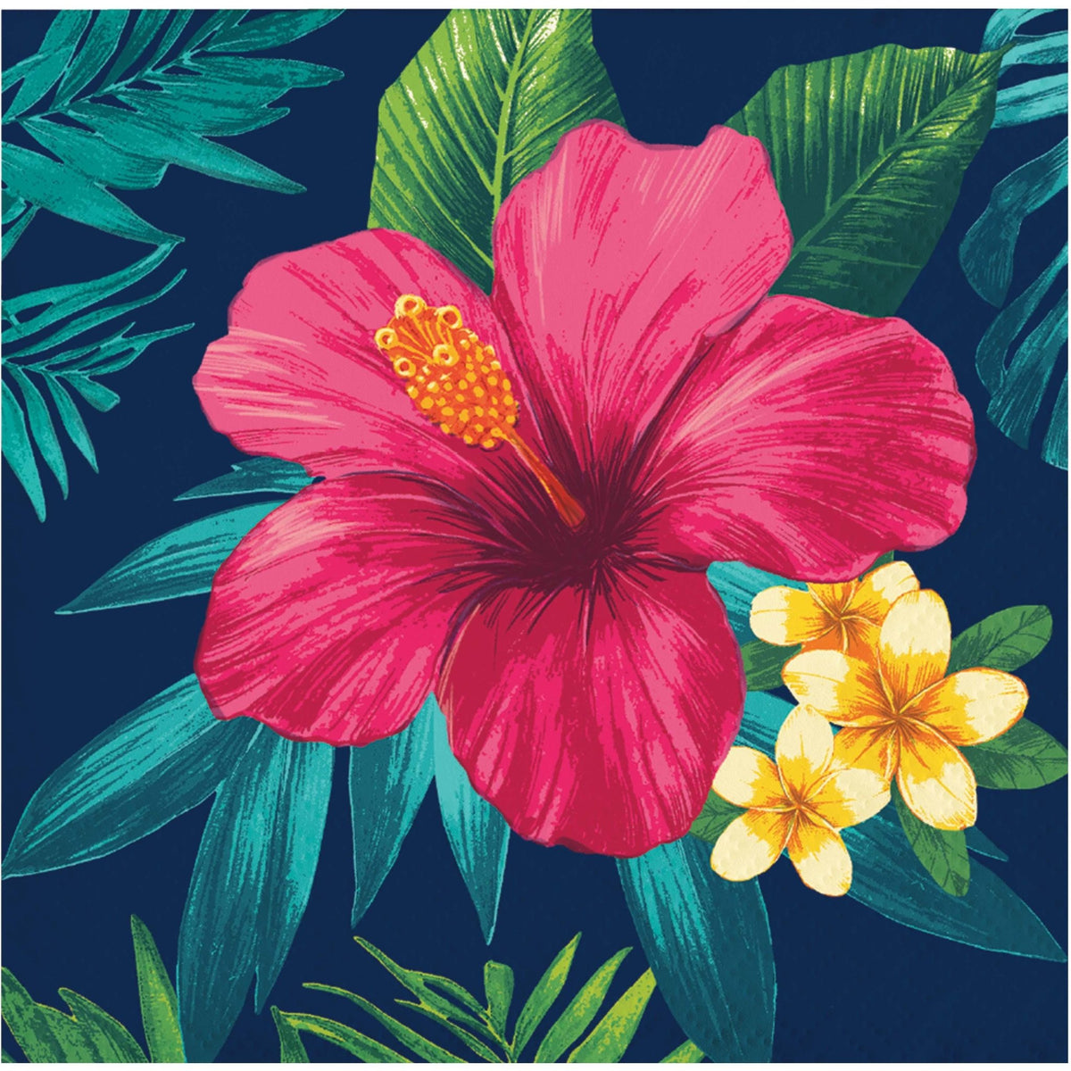 Tropical Party Paper Beverage Napkins - Stesha Party