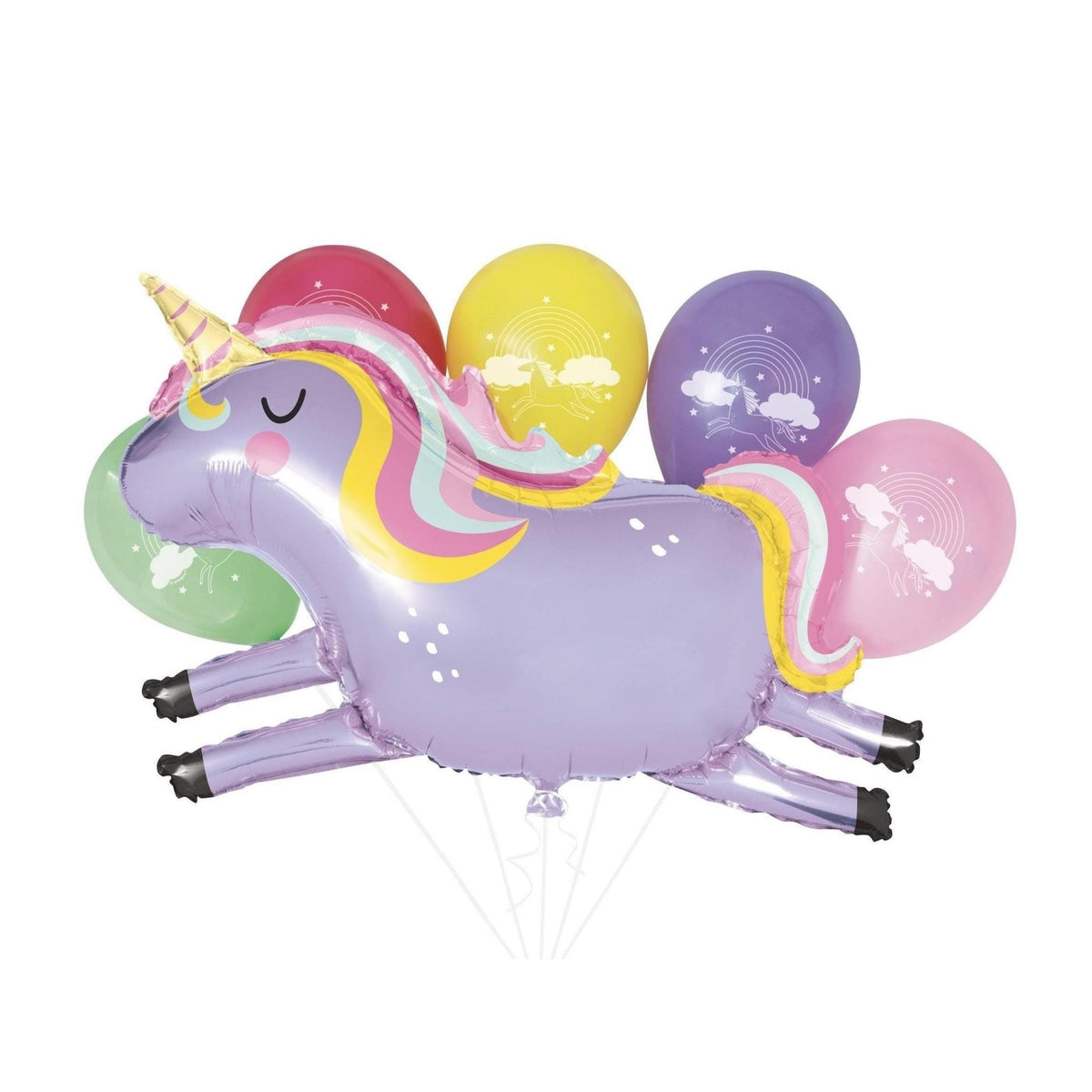 Unicorn Balloon Bouquet Kit - Stesha Party