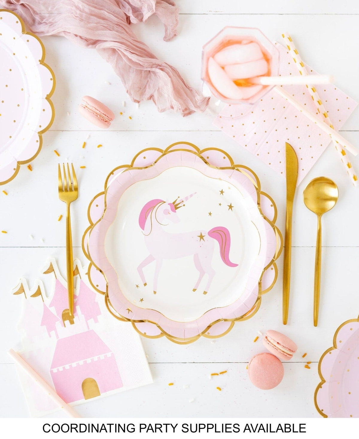 Unicorn Happy Birthday Party Banner - Stesha Party