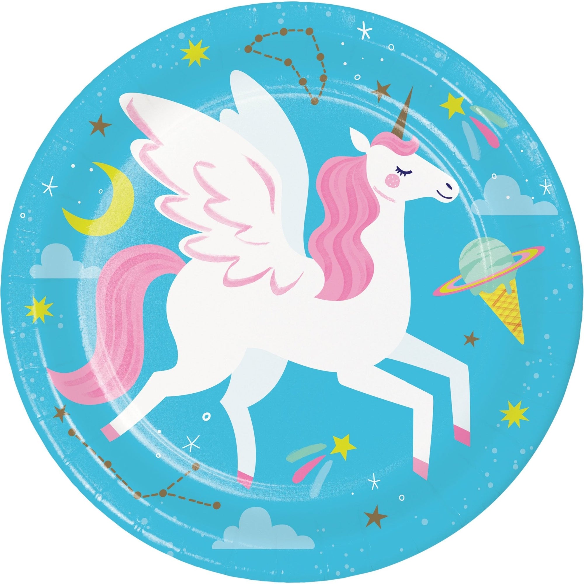 Unicorn Party Plates - Stesha Party