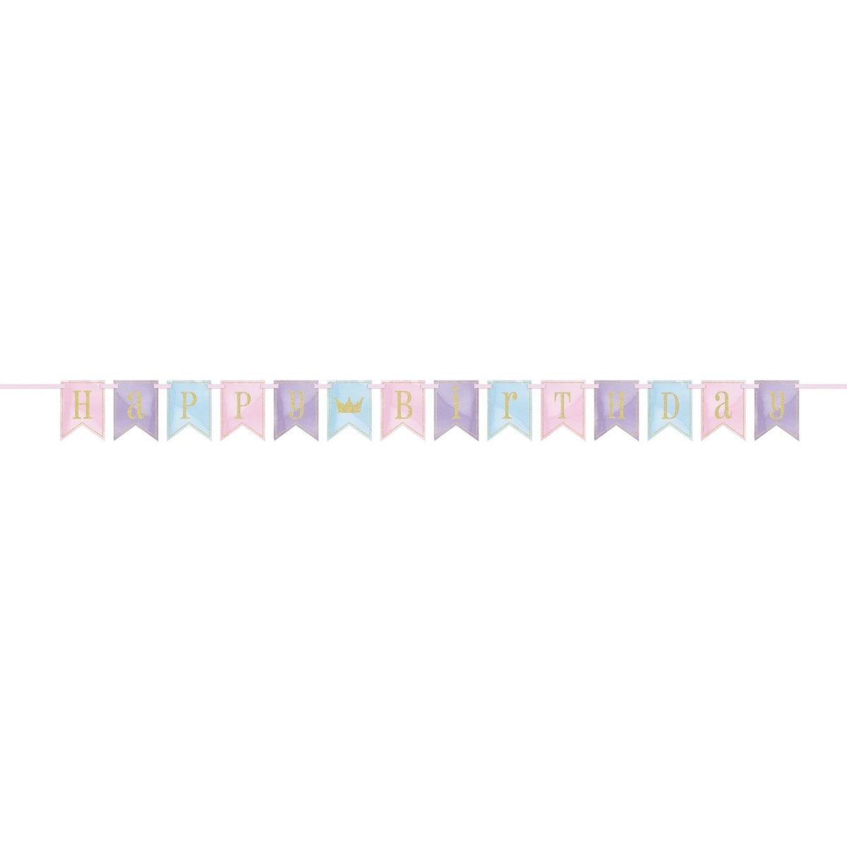 Unicorn Princess Birthday Banner - Stesha Party