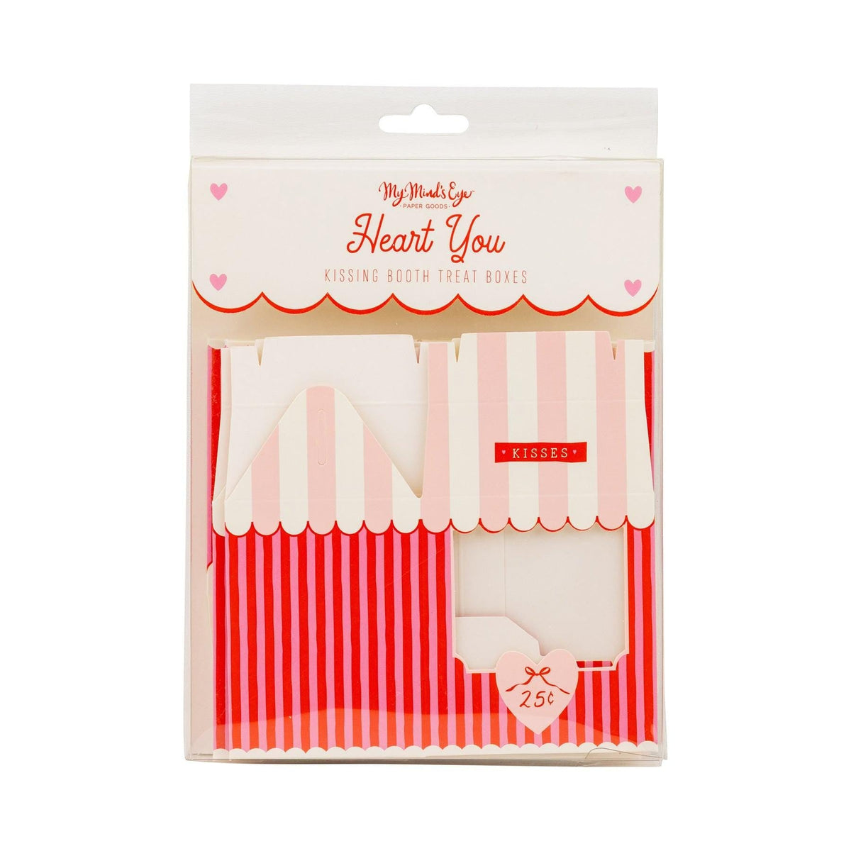 Valentine Kissing Booth Treat Boxes - Stesha Party