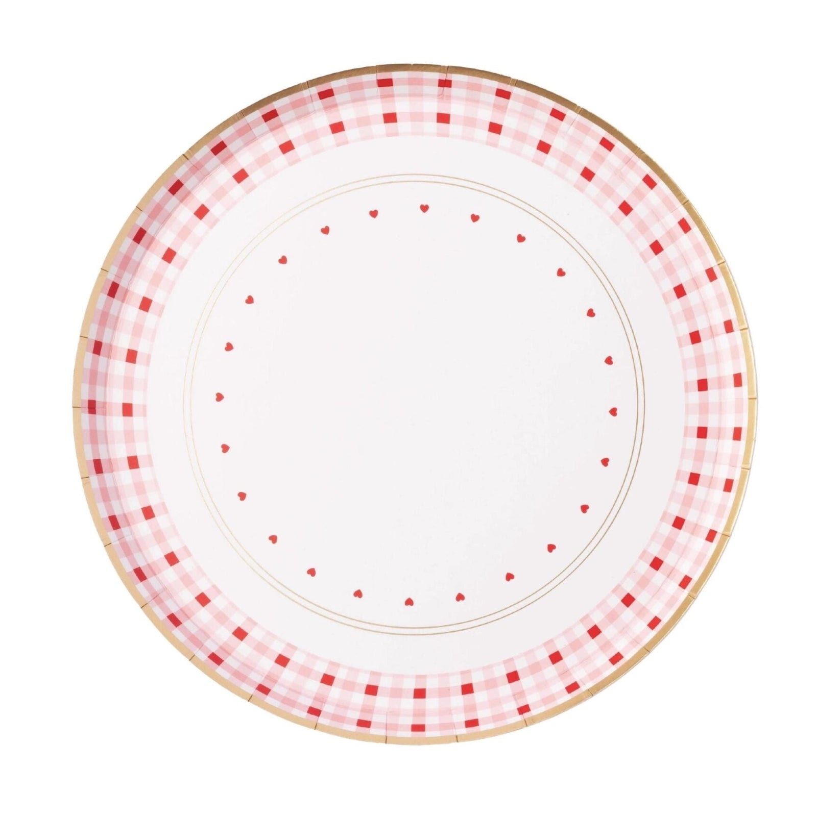Valentines Day Cake Plates - Stesha Party