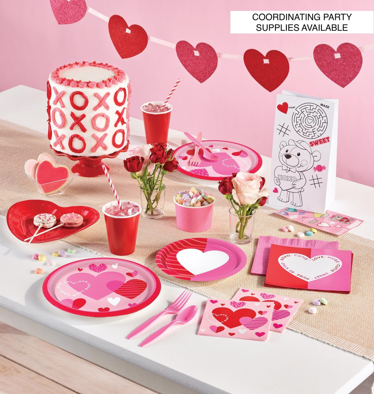 Valentine's Day Tablecloth - Stesha Party