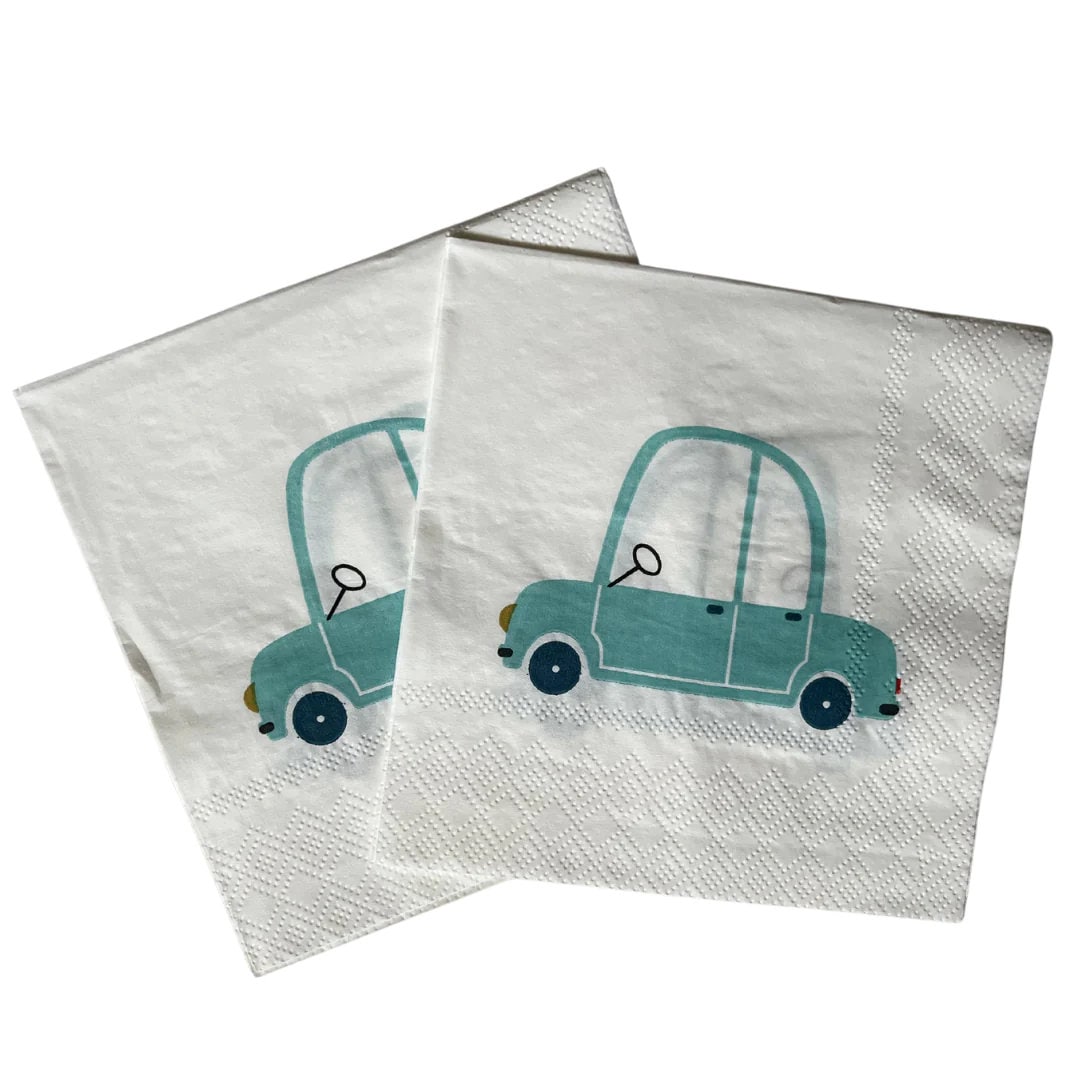 Vehicle Party Napkins 16t - Stesha Party