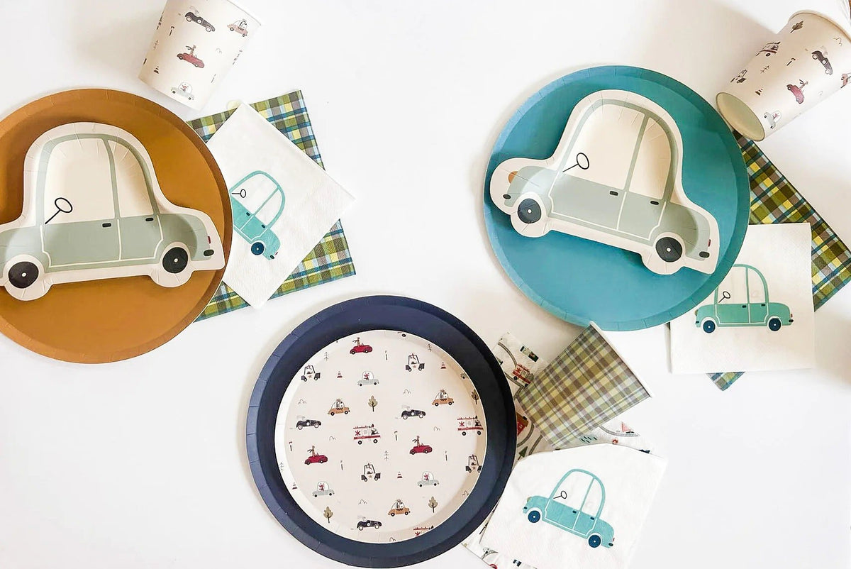 Vehicle Party Napkins 16t - Stesha Party