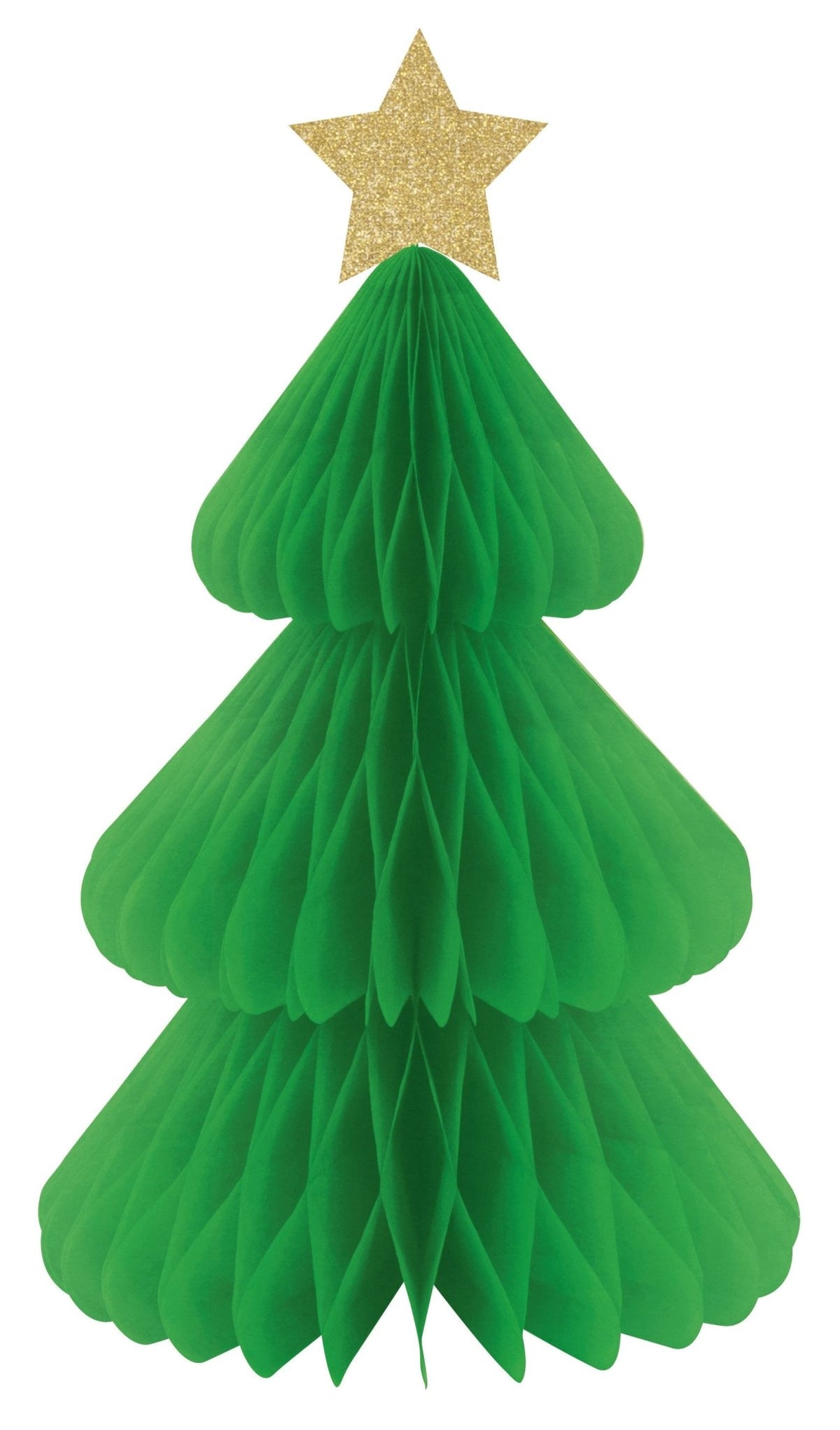 Vibrant Christmas Tree Centerpieces - Stesha Party