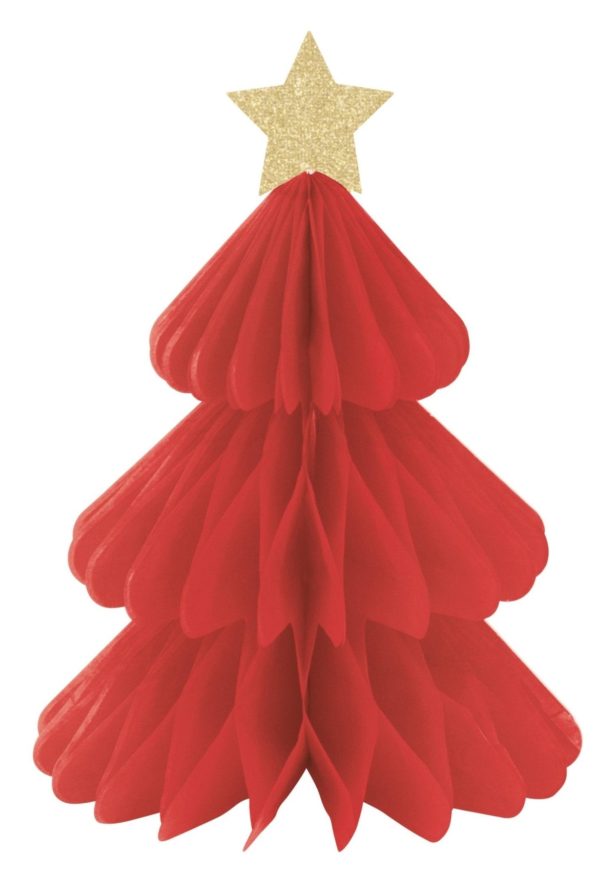 Vibrant Christmas Tree Centerpieces - Stesha Party