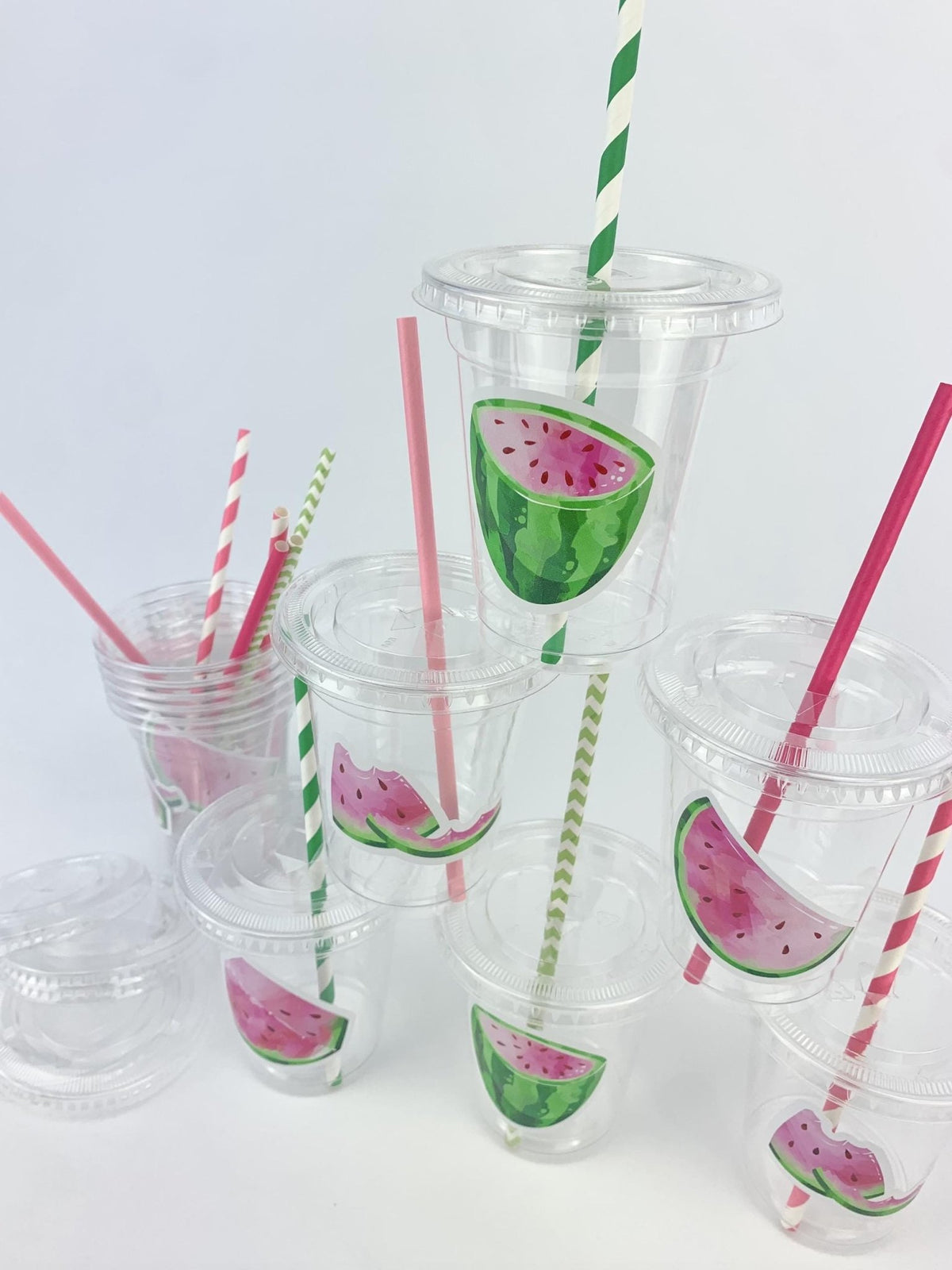 Watermelon Party Cups 12ct - Stesha Party