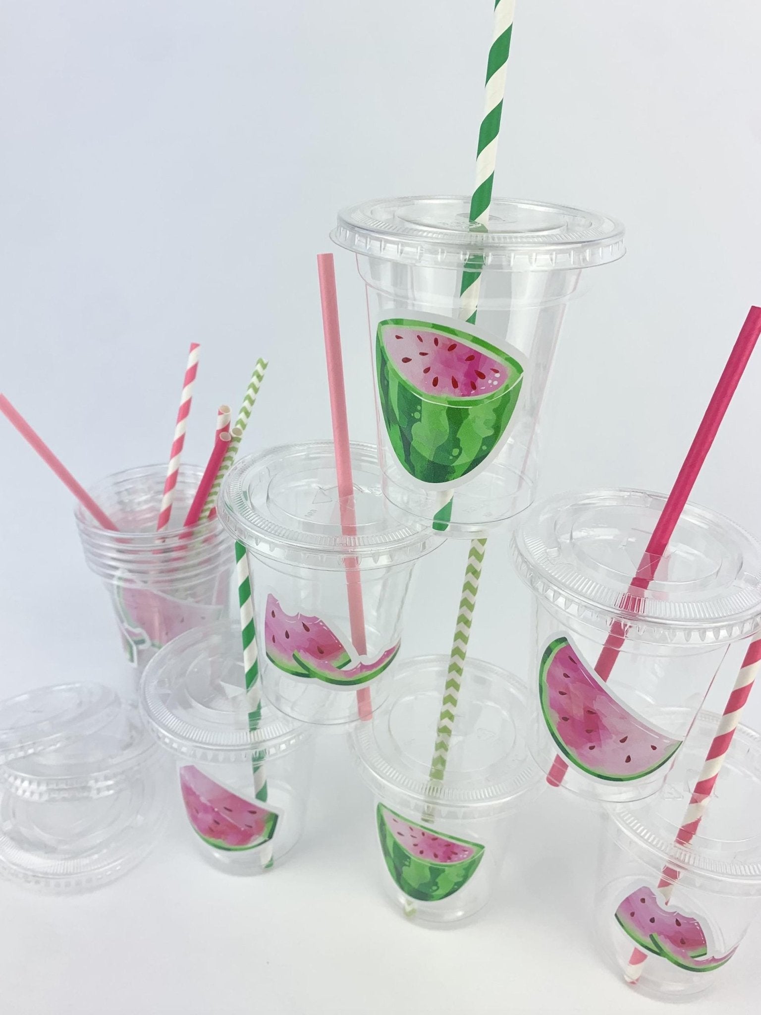 Watermelon Party Cups 12ct - Stesha Party