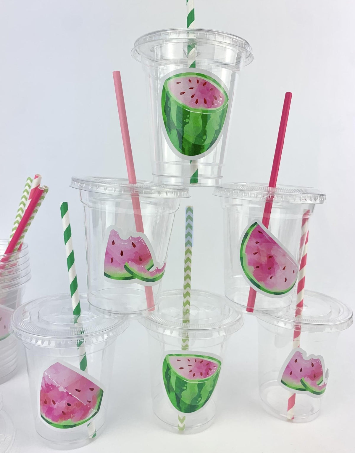 Watermelon Party Cups 12ct - Stesha Party