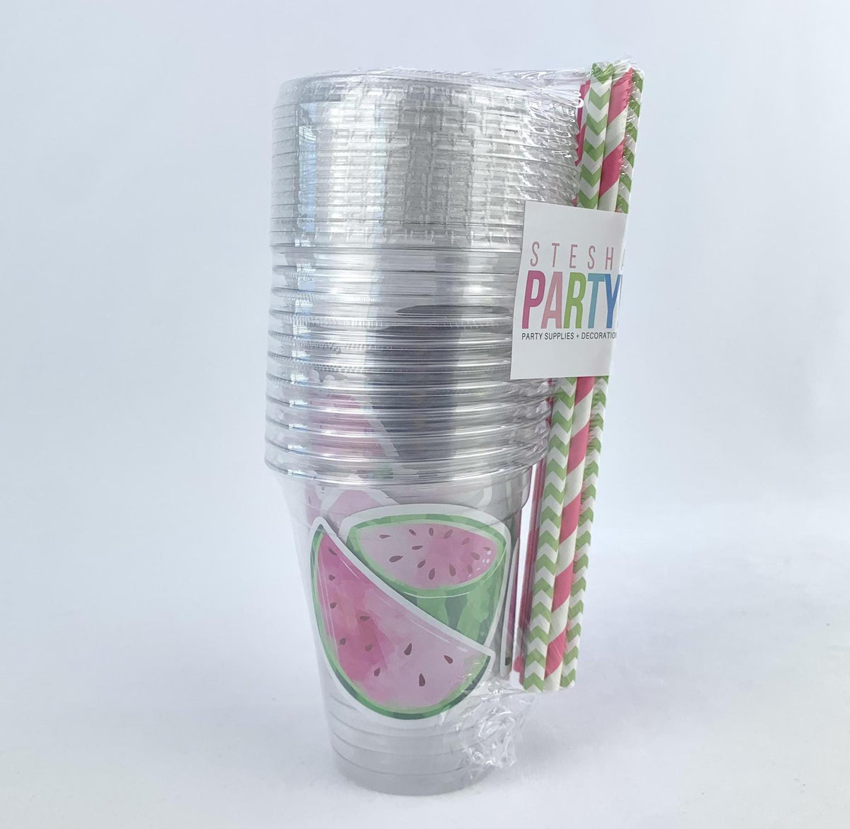 Watermelon Party Cups 12ct - Stesha Party