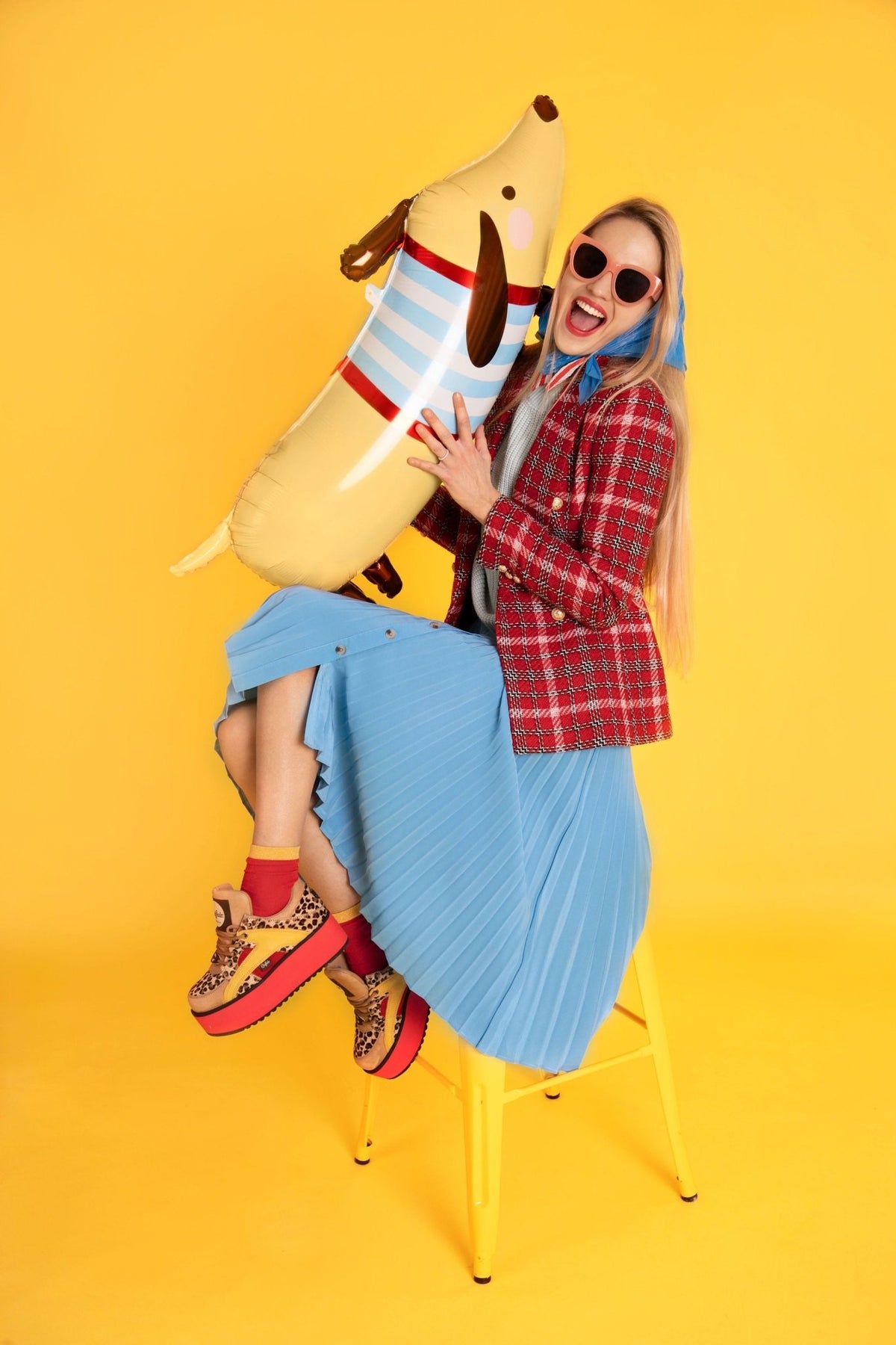 Weiner Dog Balloon - Stesha Party