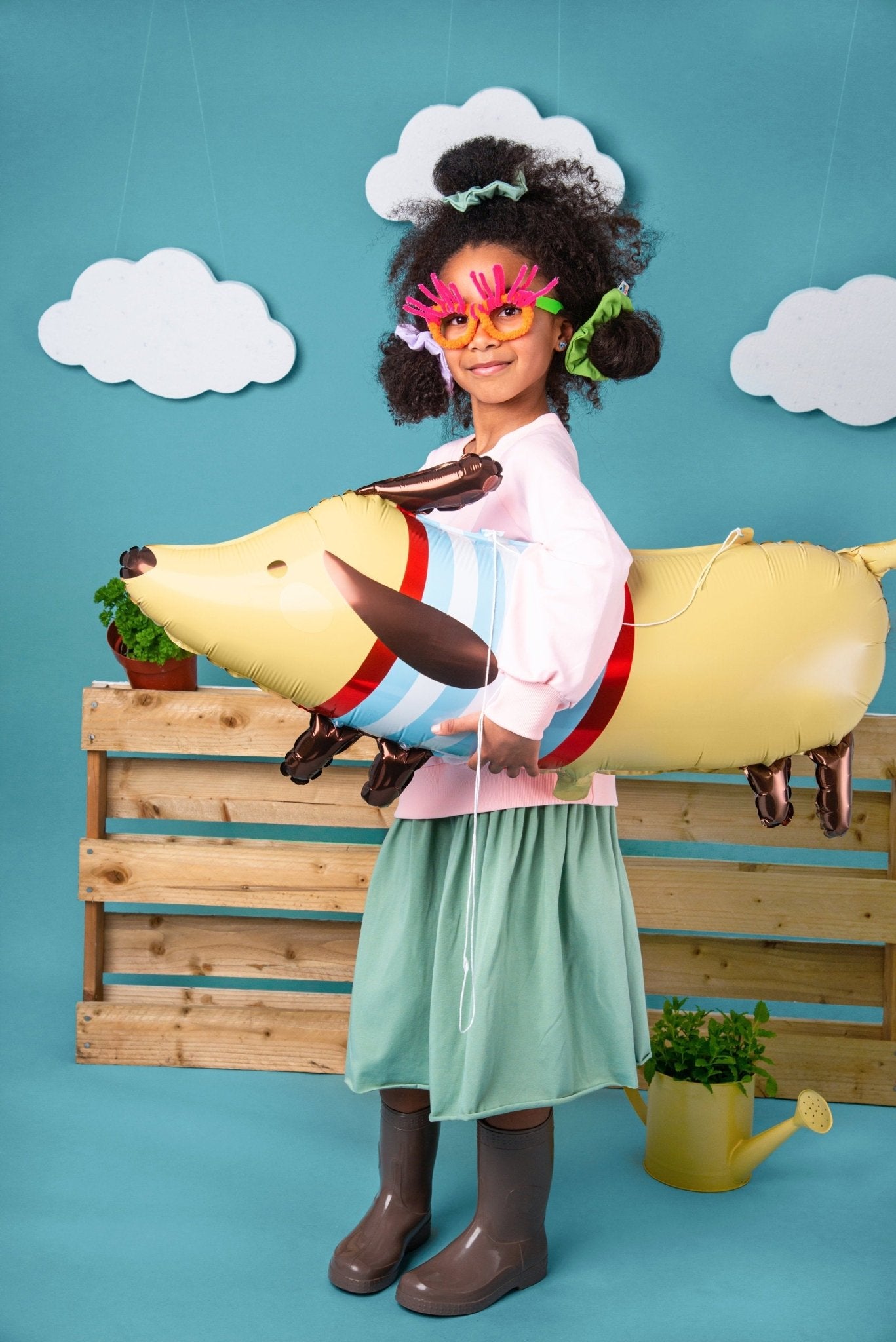 Weiner Dog Balloon - Stesha Party